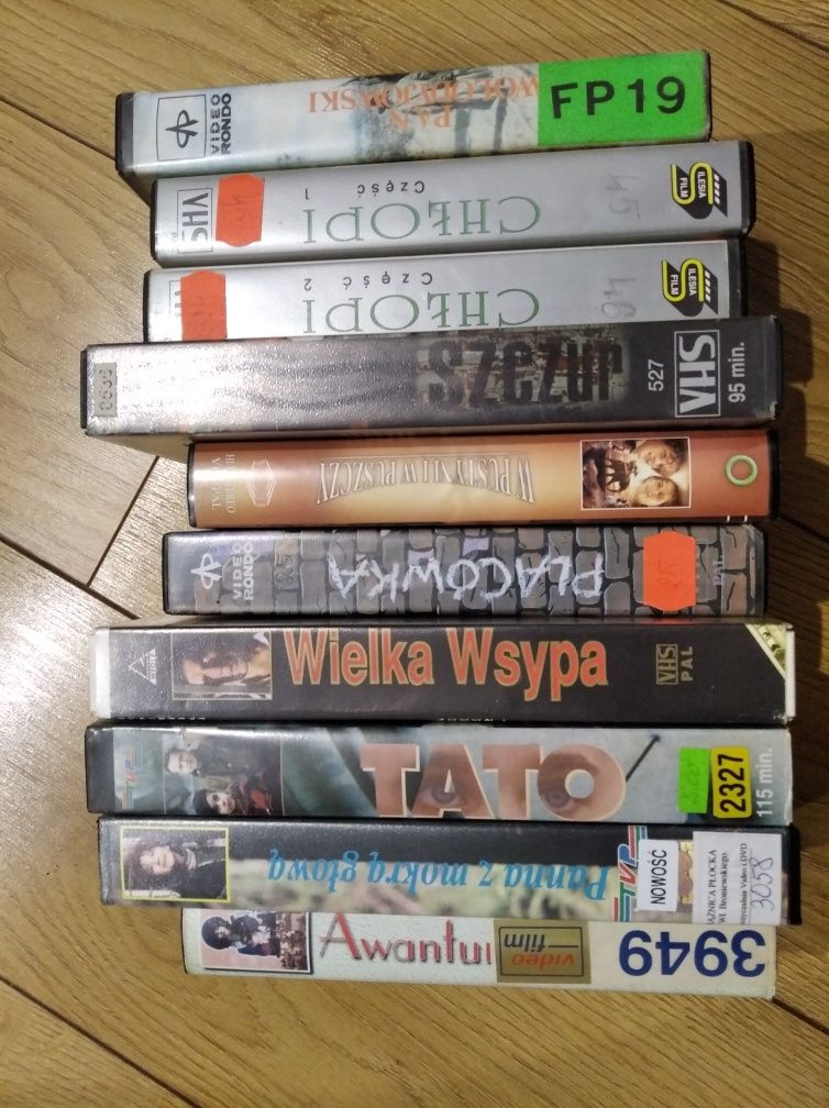 Kasety VHS filmy polskie