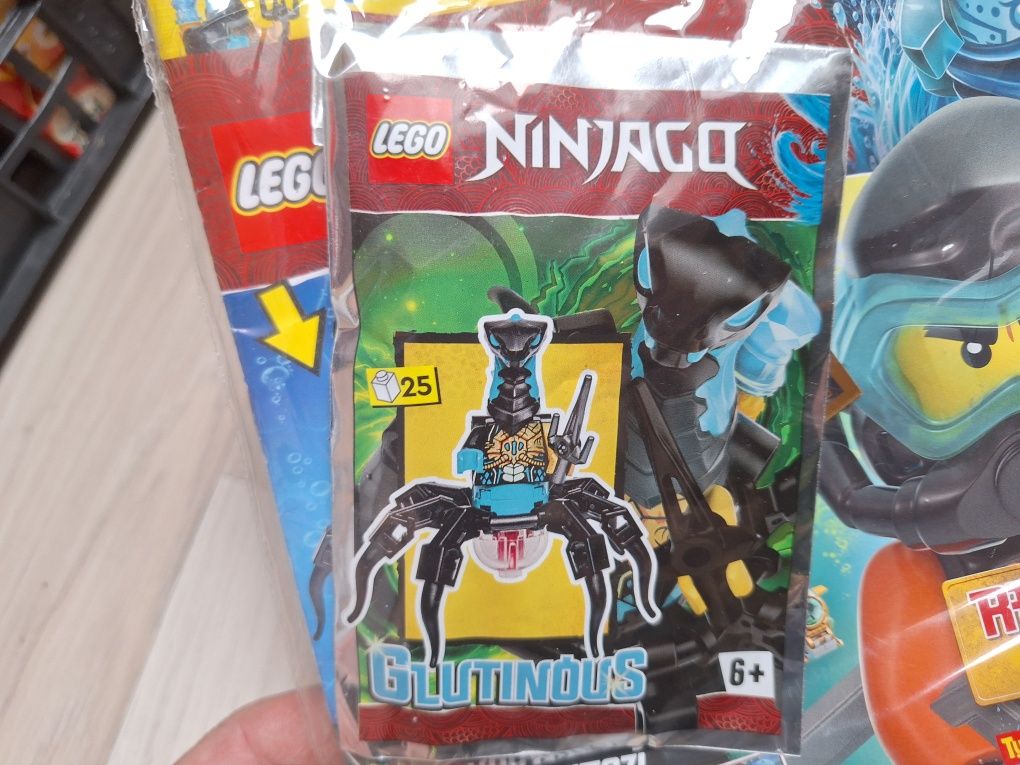 Gazetka LEGO Ninjago 8/2023 (reedycja 4/2022) figurka Glutinous