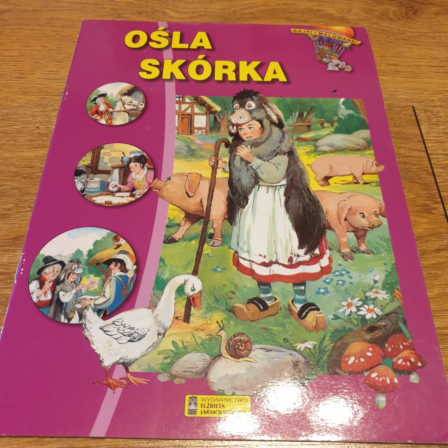 "Ośla skórka"-książeczka dla dzieci