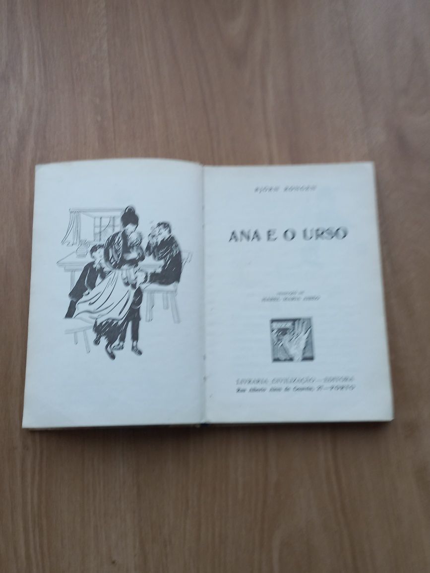 Livro infantil A Ana e o Urso
