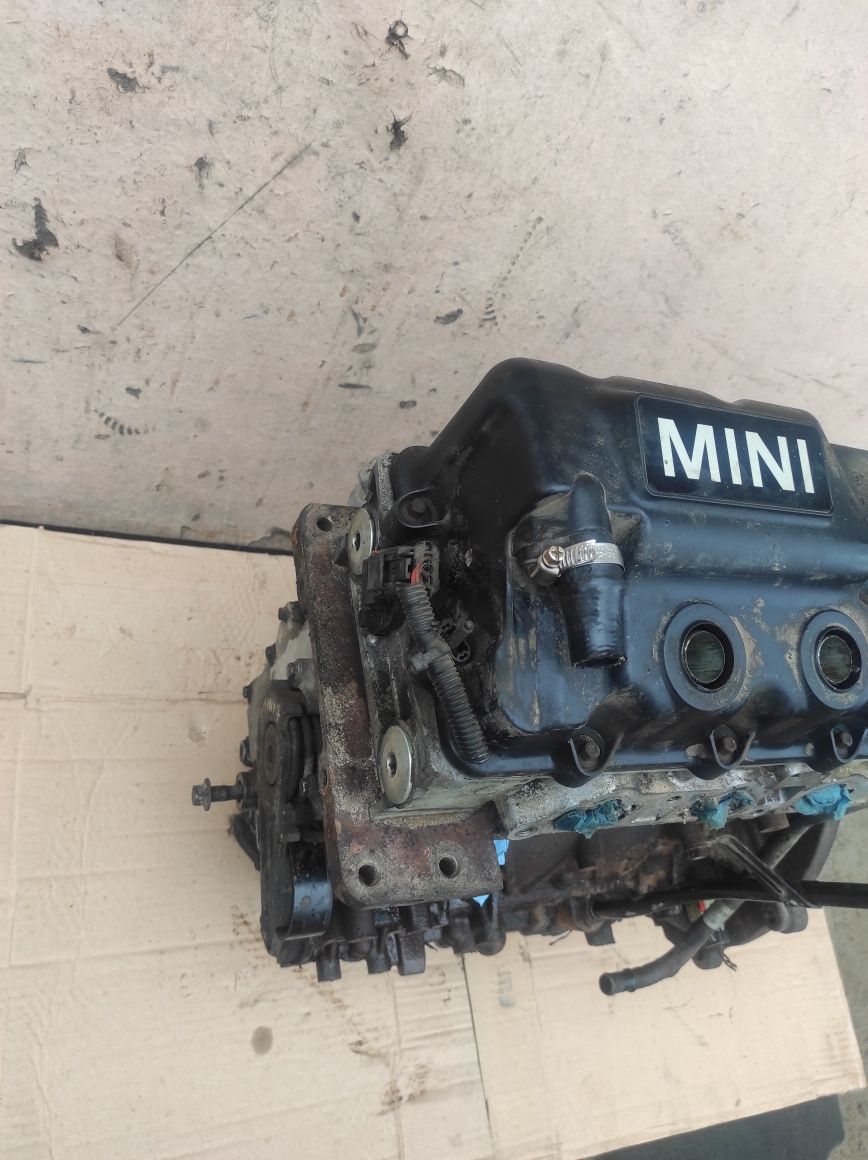 Мотор двигатель мини купер mini cooper 1.6 бензин