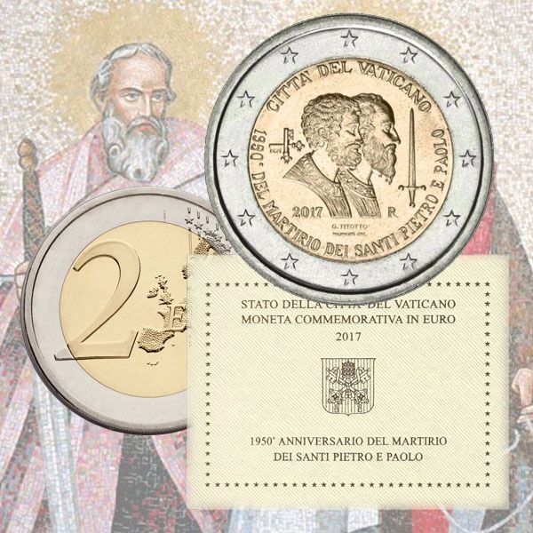 Moedas Comemorativas 2€ Vaticano