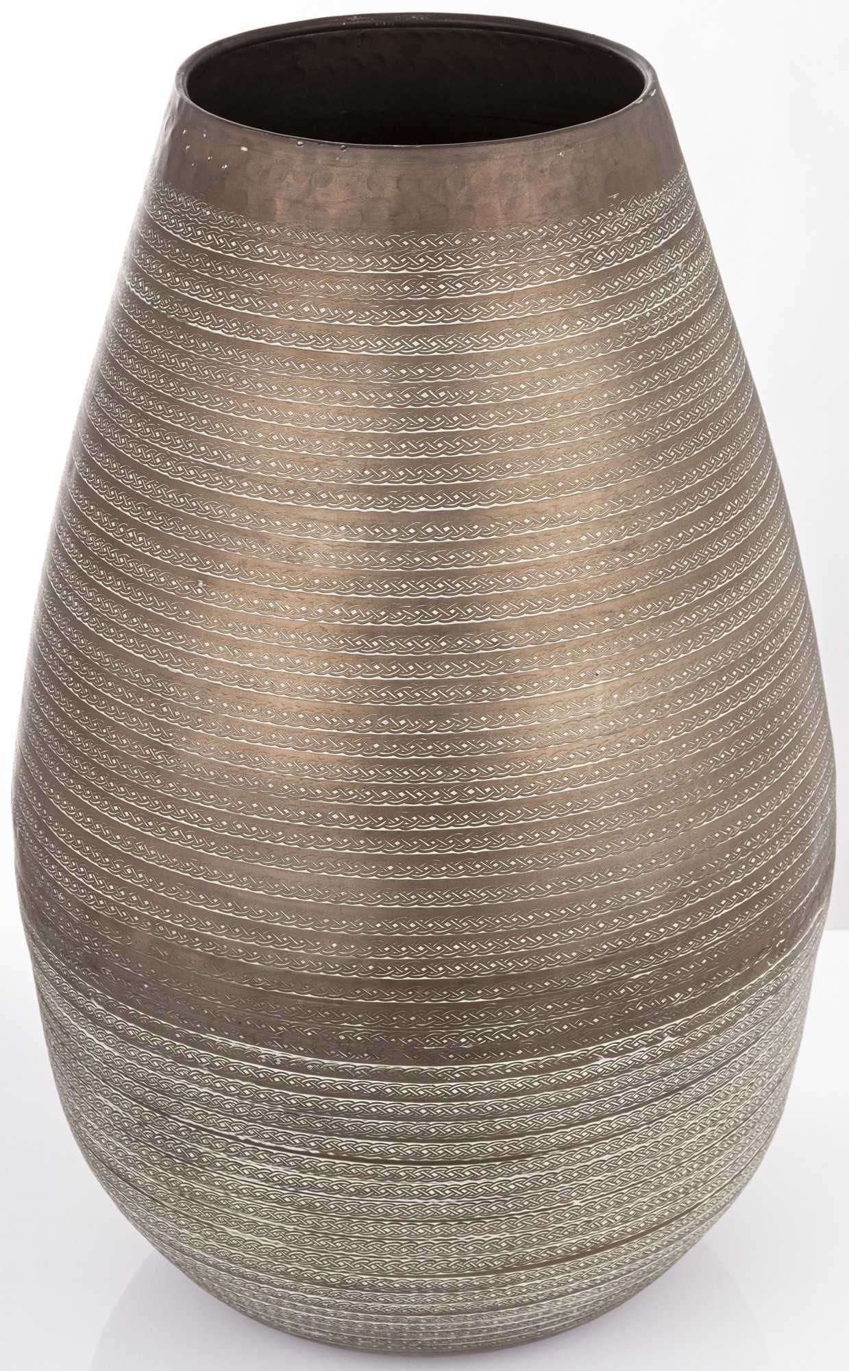 Wazon Wysoka Metalowa Osłonka Na Doniczkę Retro Vintage 63 cm 170115
