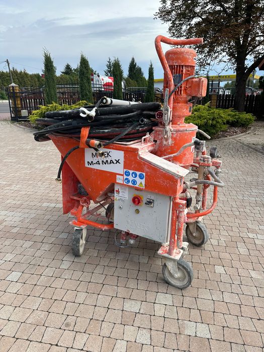 Wynajem agregatów tynkarskich