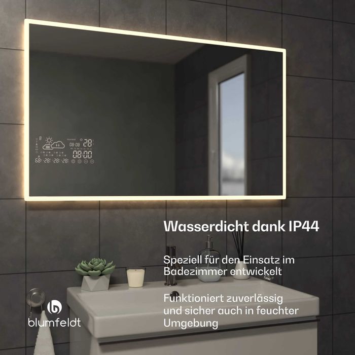 Зеркало-обогреватель смарт Blumfeldt ReflectiHeat Smart 60x100cm