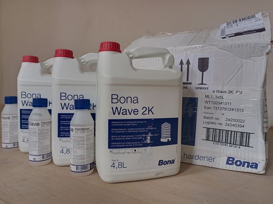 Лак для паркету, шпаклівка, ґрунт