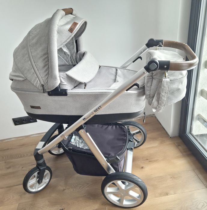 Wózek Espirio Next 3w1 - Gondola, spacerowka , nosidełko (Maxi Cosi)