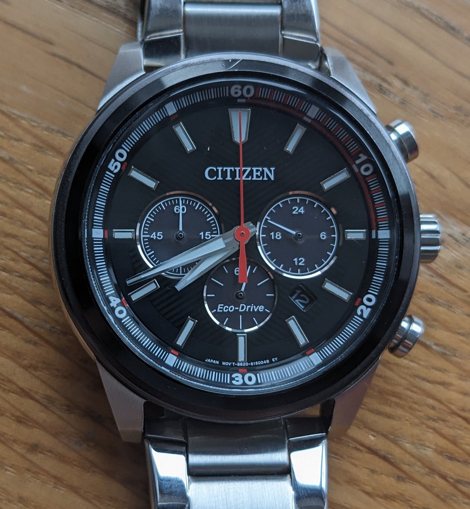 Zegarek Citizen CA4348-01E. Eco drive