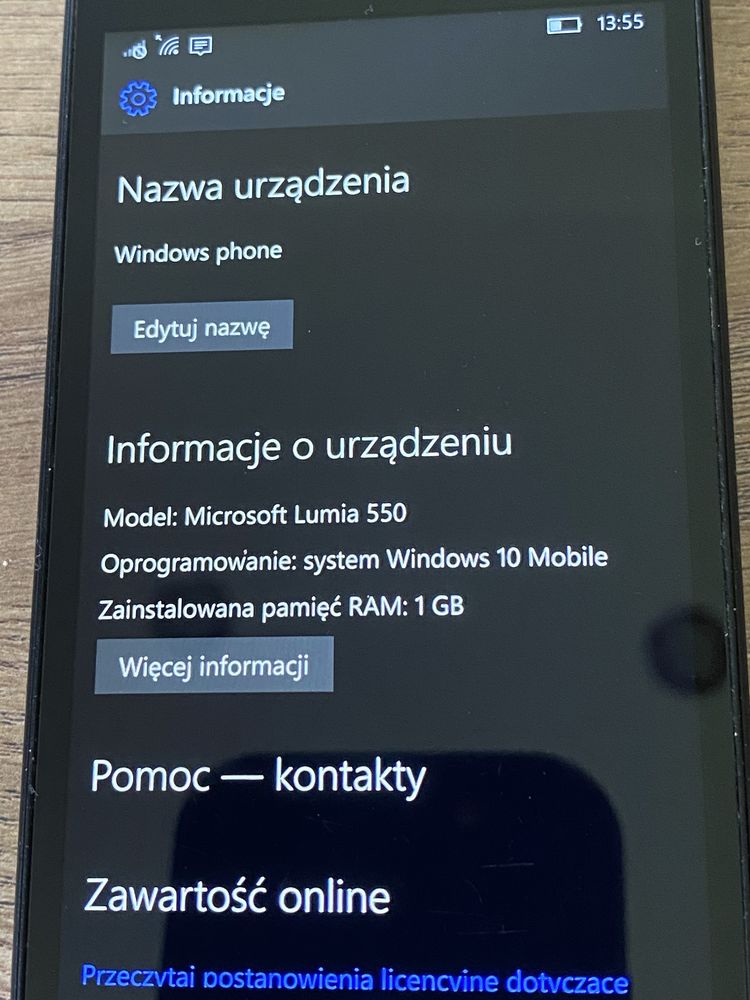 Smarfon Microsoft Lumia 550