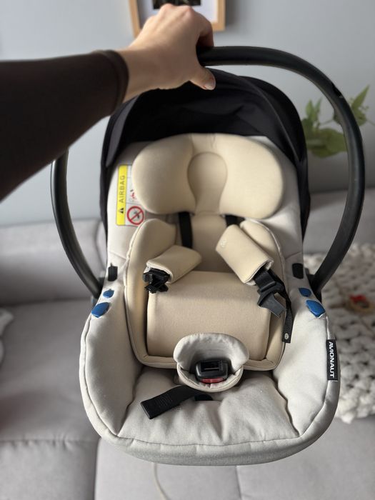 Nosidełko avionaut lekkie beżowe wkładki