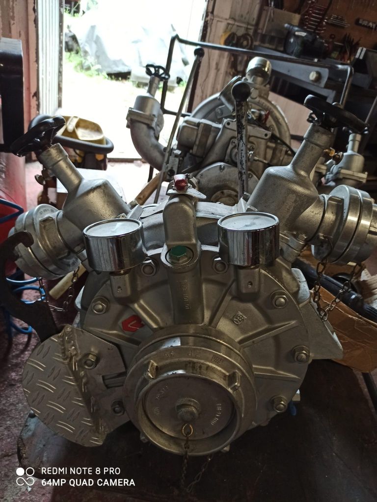 Motopompa Pompa Strażacka Deszczownia Bursztyn 800l/min 8bar Magirus