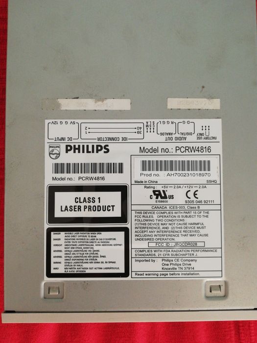 Gravador de CD Philips