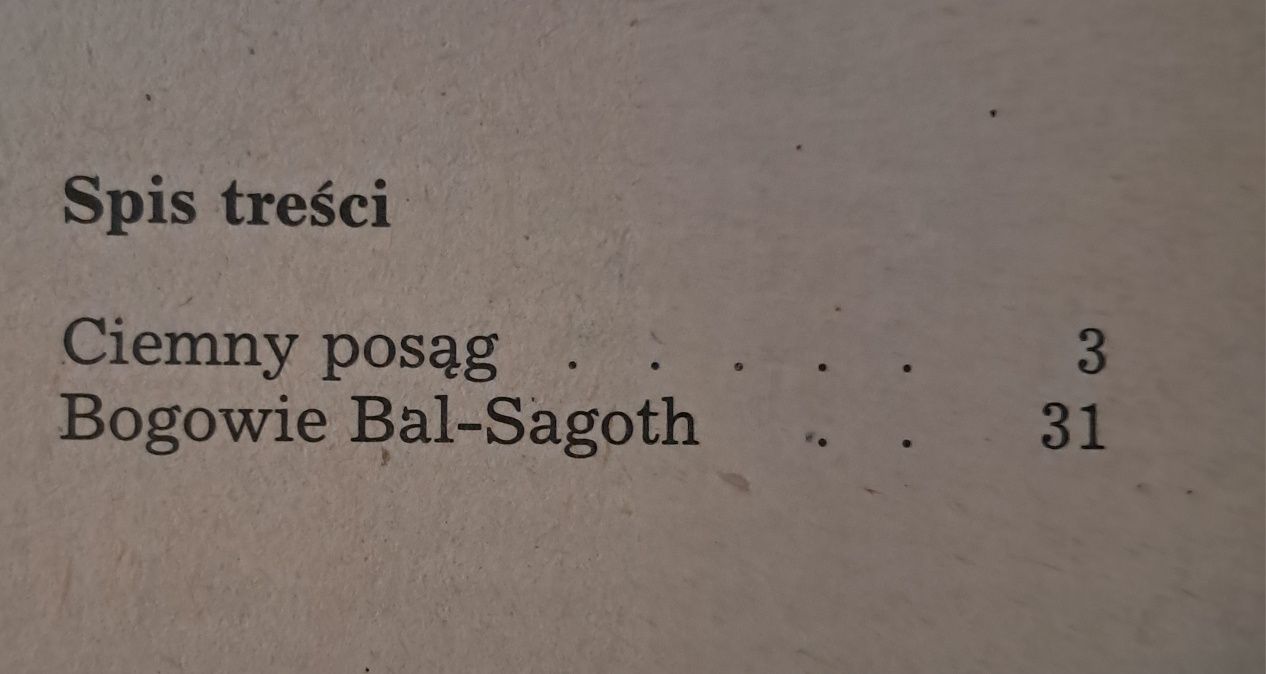 Bogowie Bal-Sagoth Robert E. Howard