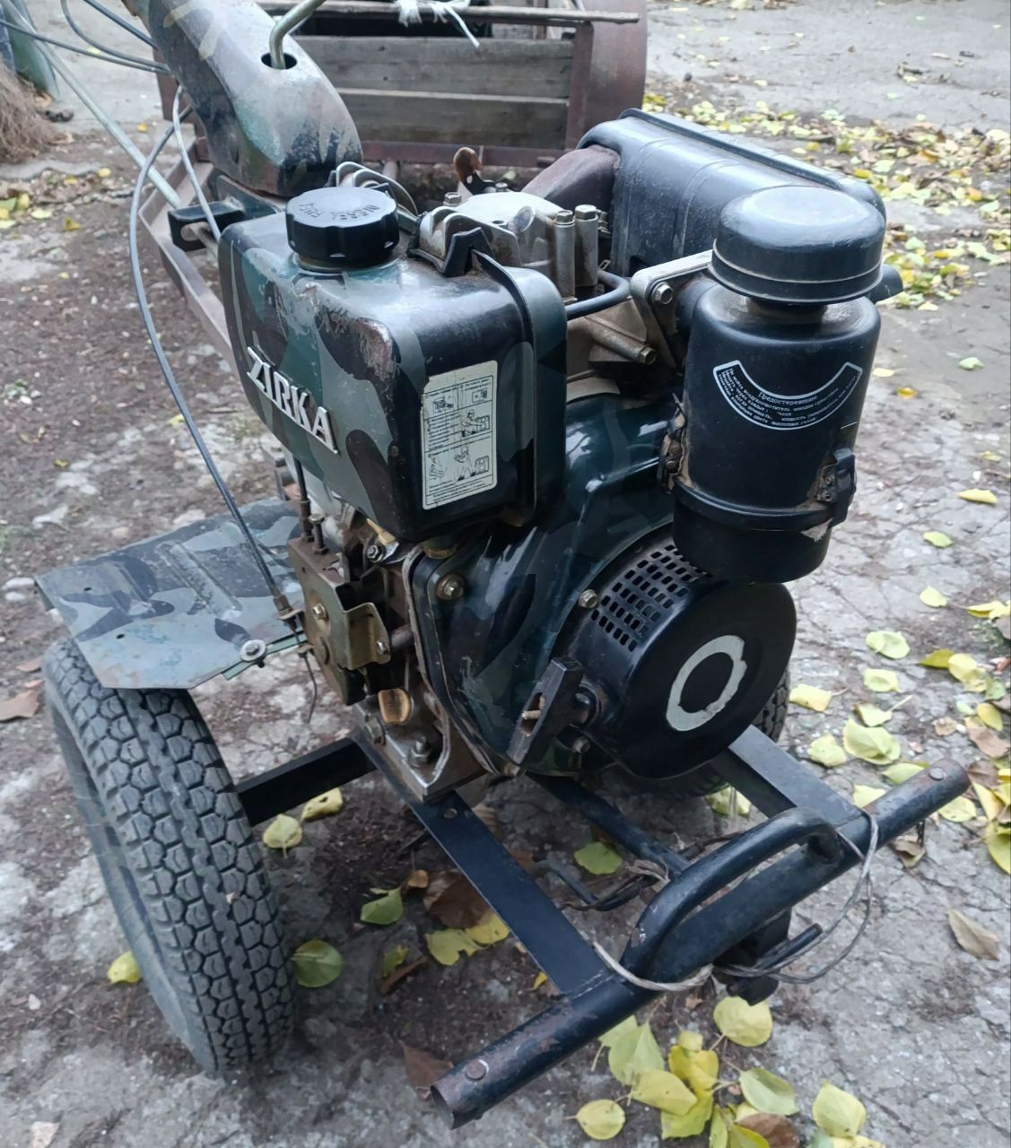 Продам мотоблок zirka дізель