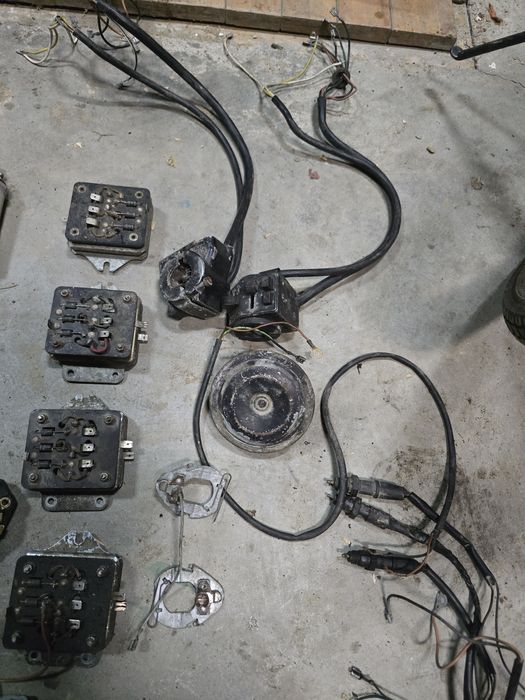 Instalacja elektryczna mz etz 125/150 regulator, cewka, czujnik stopu