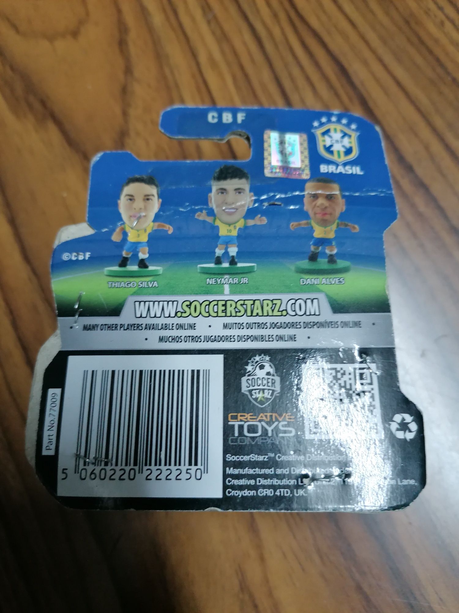 Boneco futebol Soccer Starz - Dani Alves