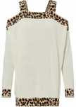 B.P.C sweter odkryte ramiona z panterką r.36/38
