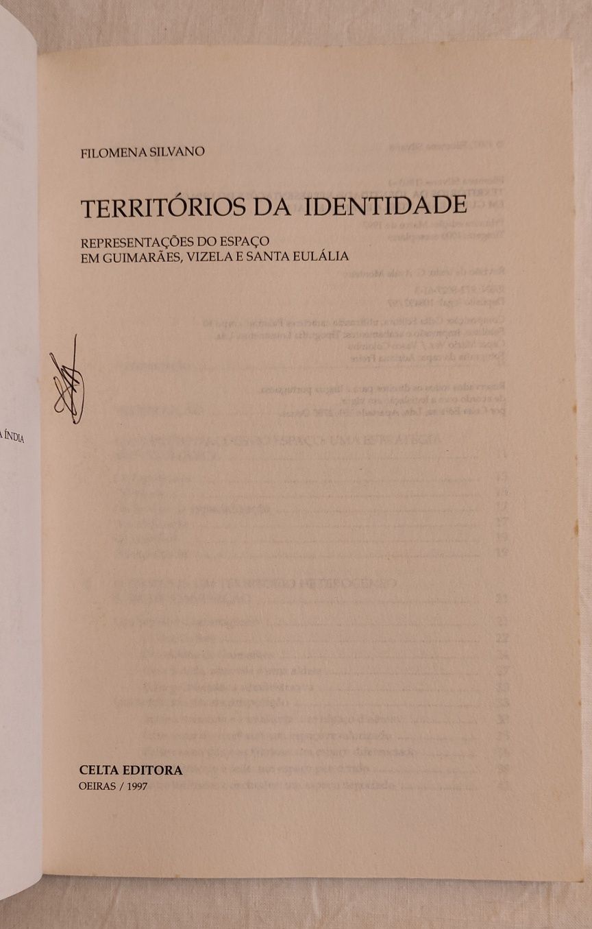 Filomena Silvano, Territórios da Identidade