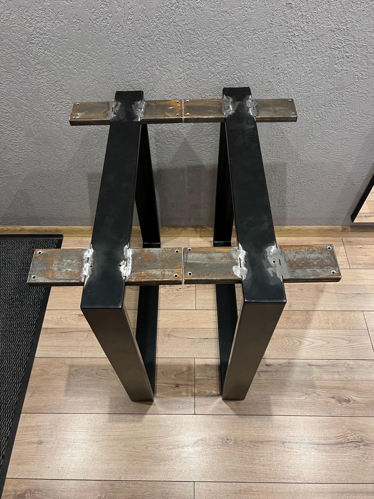 Nogi do stołu biurka loft metalowe profile 2