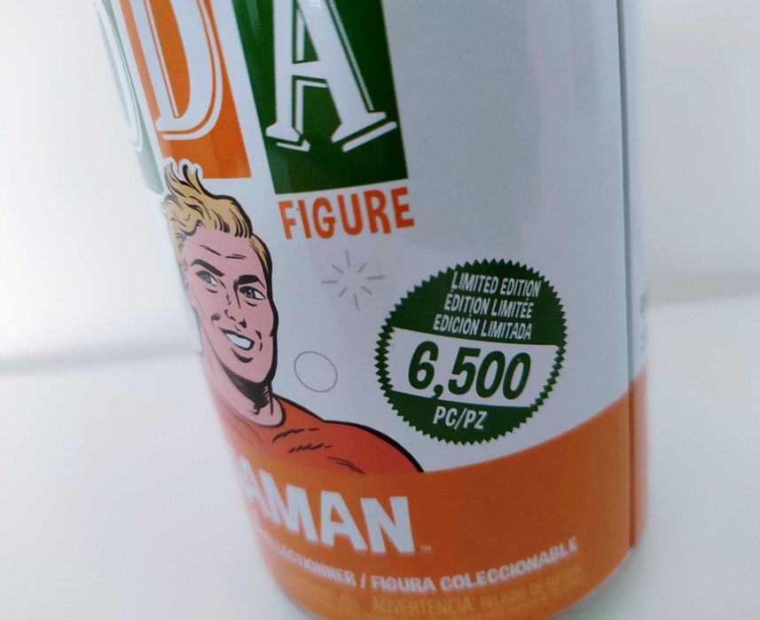 Soda - AquaMan (DC heroes) Limited Edition 6,500 PC/PZ