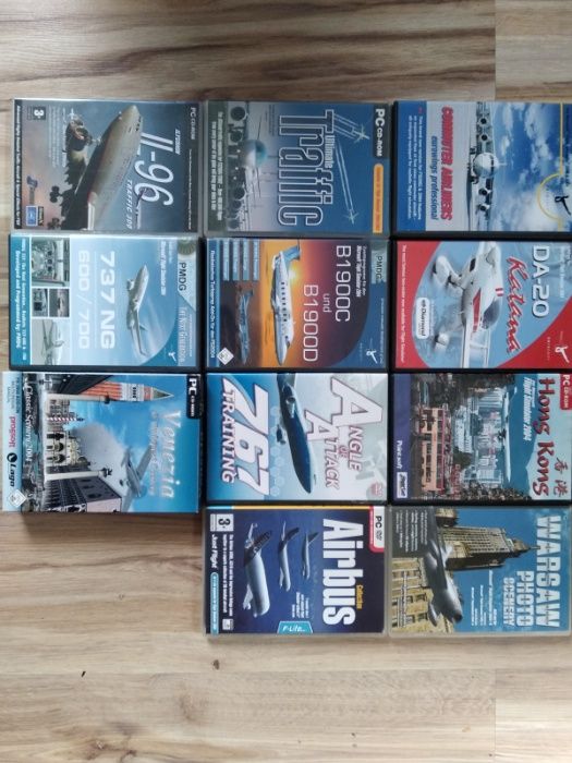 Flight Simulator X +FS2004 + Dodatki MEGA ZESTAW !