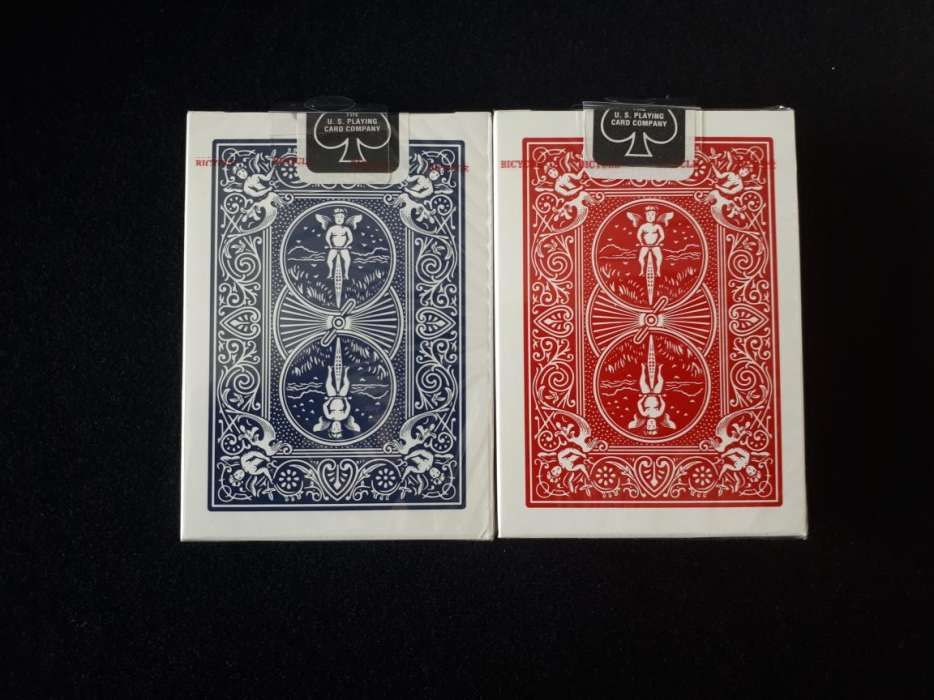 Baralhos de cartas Bicycle Novos e Selados (Rider back Vermelho)