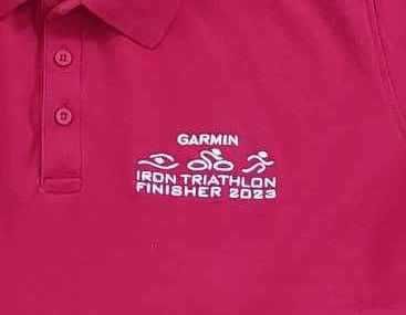 Szeroka męska koszulka polo Roly Garmin Iron Triathlon 2023 XL