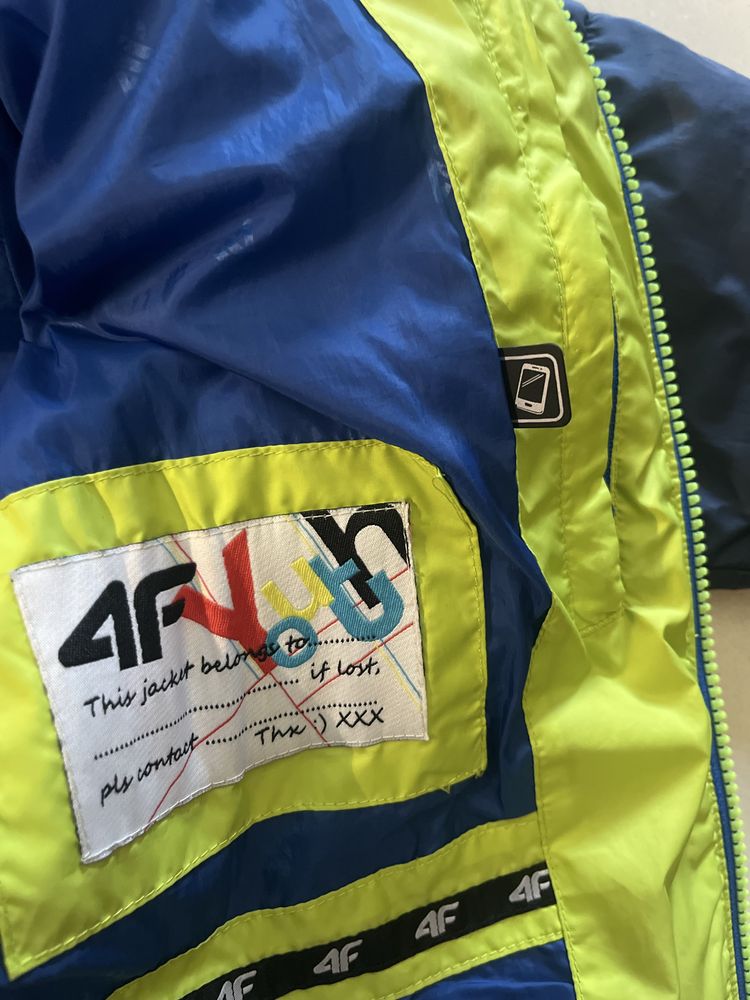 Kurtka Dziecięca 4F czteryf na wzrost 146
