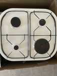 Forno e placa gas natural teka