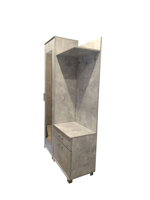 Garderoba jasny beton uniwersalna