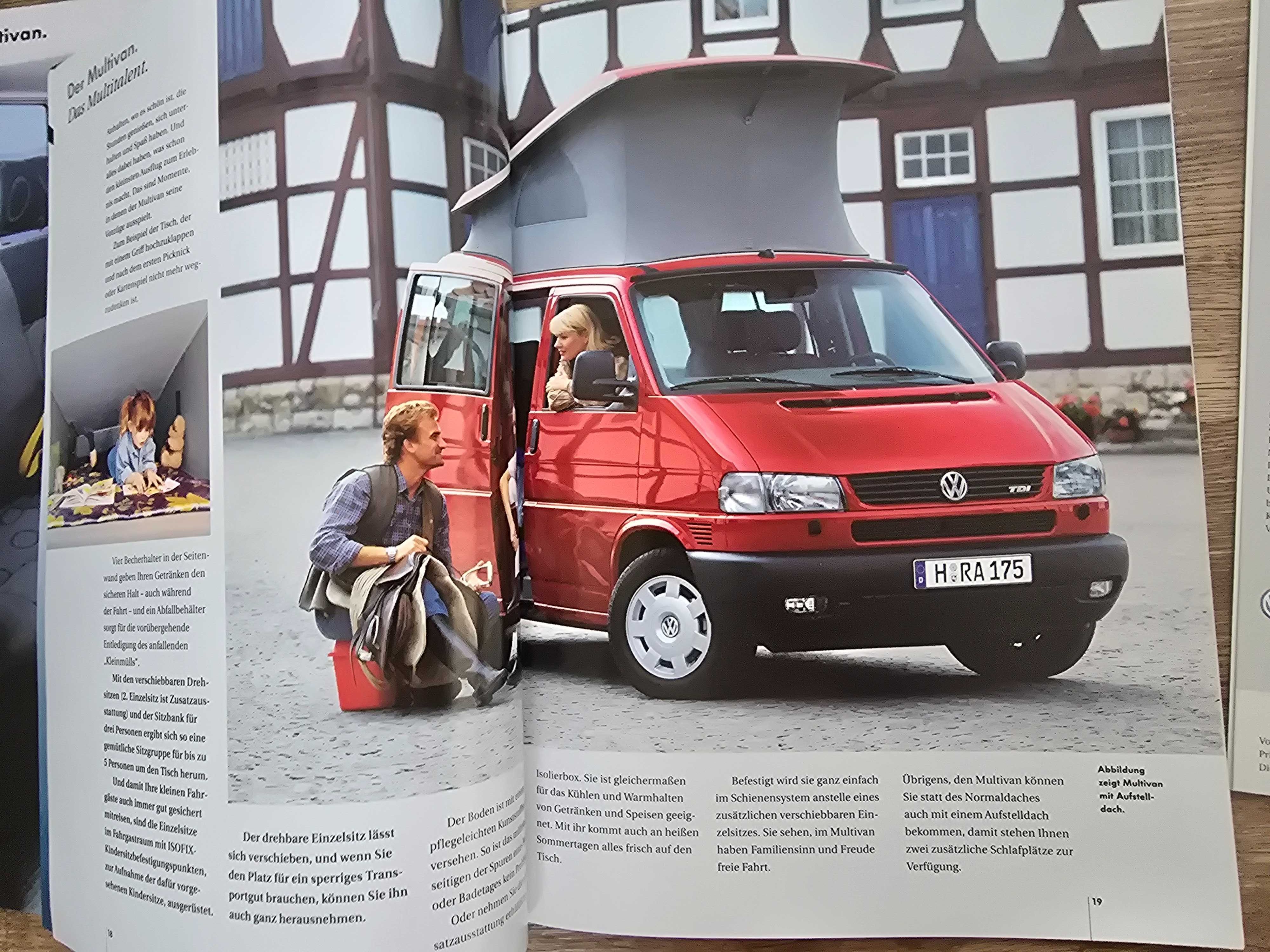 Prospekt VW T4 Multivan