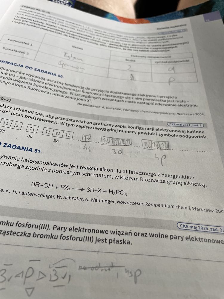 Ksiażki do chemii - Nowa Teraz Matura - część 1 i 2