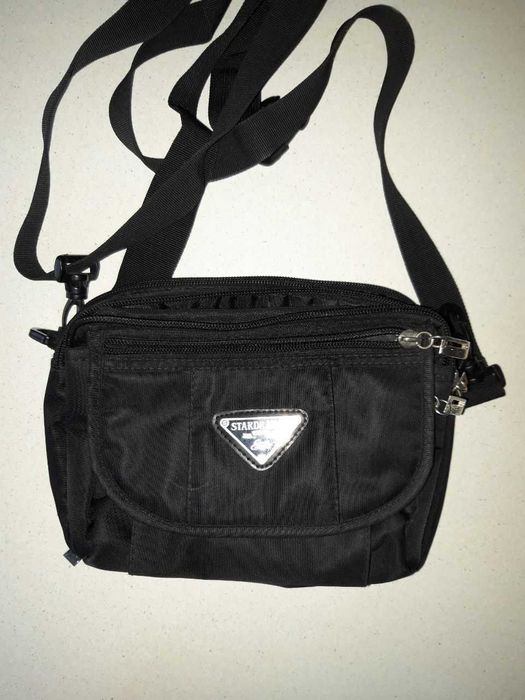 Барсетка сумка  мужская черная