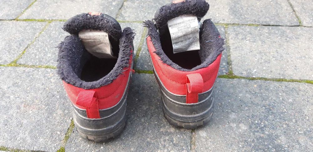 2 PARY zimowe buty decathlon quechua r. 25 i r. 27 15,5cm