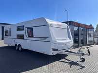 Dethleffs Camper 730 FKR  Rodzinna przyczepa, łóżka piętrowe, duży salon, Truma 6E,