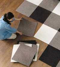 Плитка самоклеюча ковролин коврова підлога напольное покрые ремонт 60с