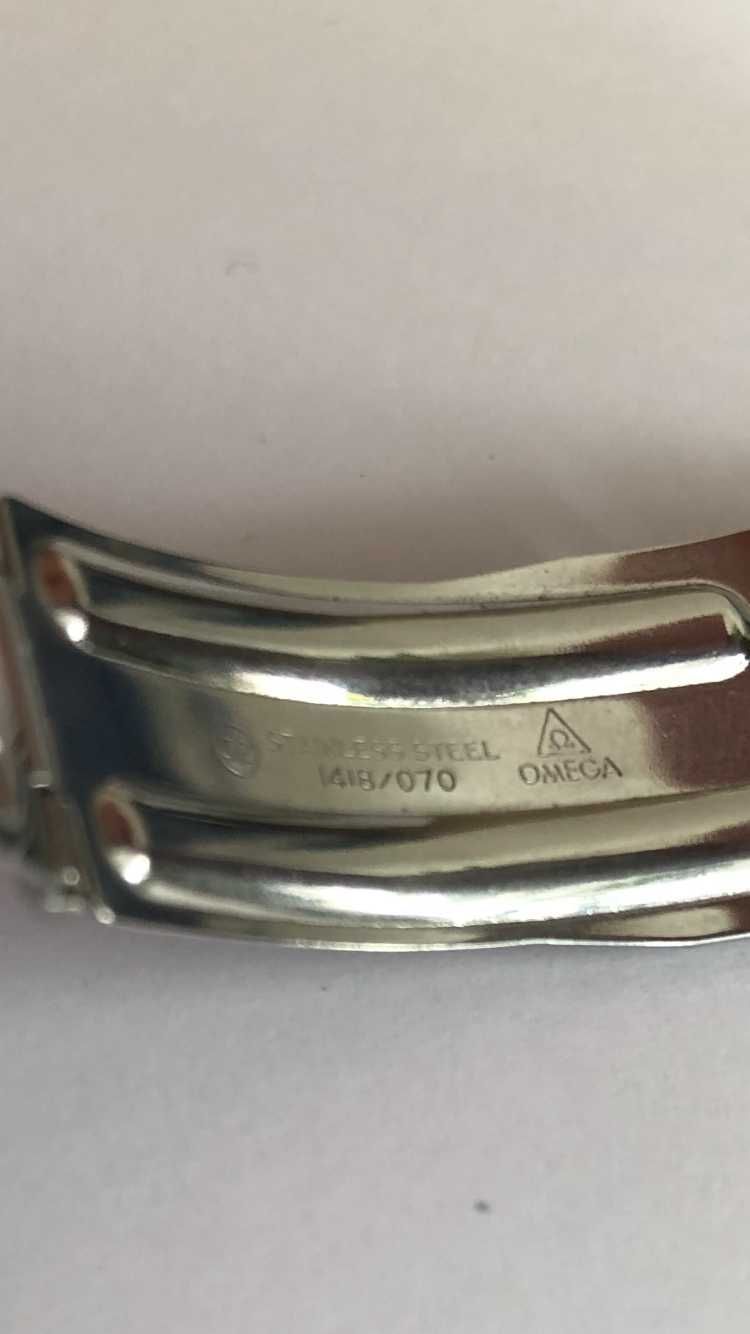 Omega Seamaster Quartz, zegarek męski, oryginalna bransoleta Omega