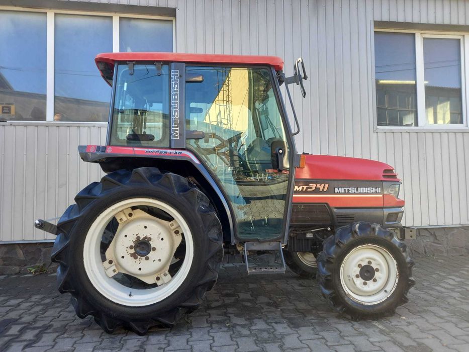 Japoński traktorek MITSUBISHI MT341 4x4 34KM Rewers Klima Wspomaganie