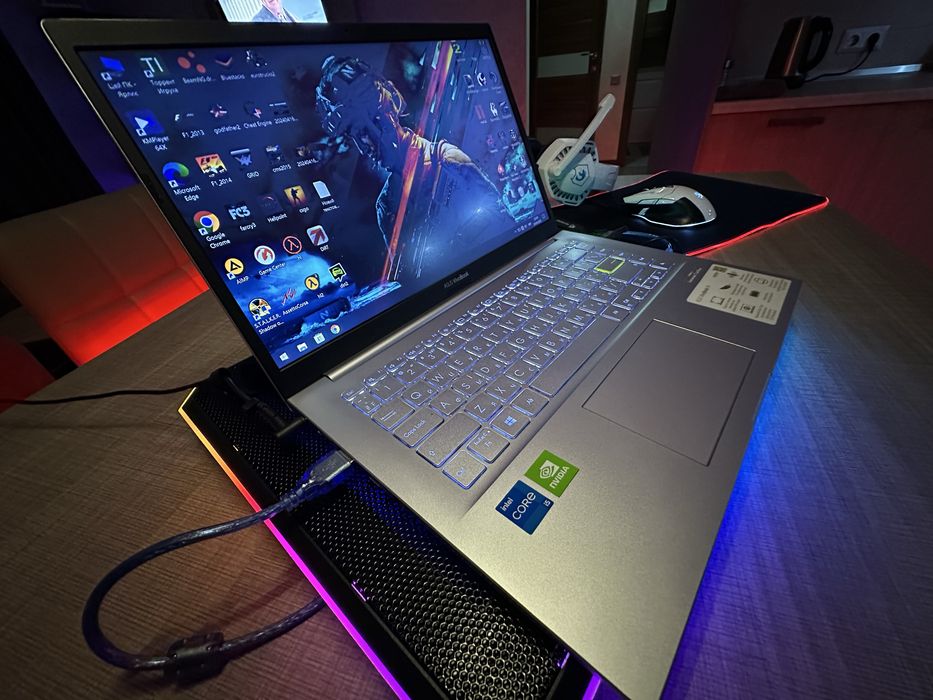 ‼️ЗСУ Скидки‼️ Игровой ноутбук Asus vivobook + игровые девайсы!