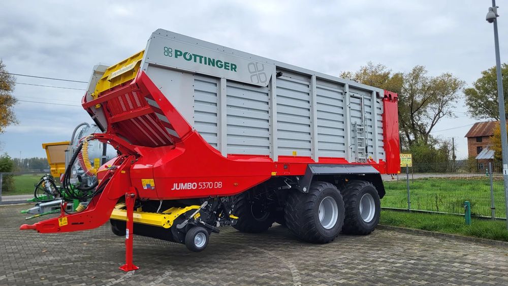 Pottinger Jumbo 5370DB  Przyczepa Samozbierająca Pottinger Jumbo 5370DB, nowa, od ręki