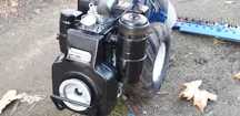 motoceifeira\gadanheira S.E.P. com motor lombardini a gasoleo.