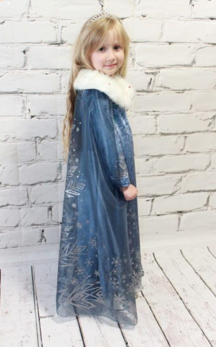 Платье Эльзы "Холодное сердце" Disney 7-8лет