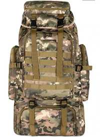 Водонепронецаемый тактический рюкзак, военный рюкзак 4в1, камуфляж 80л