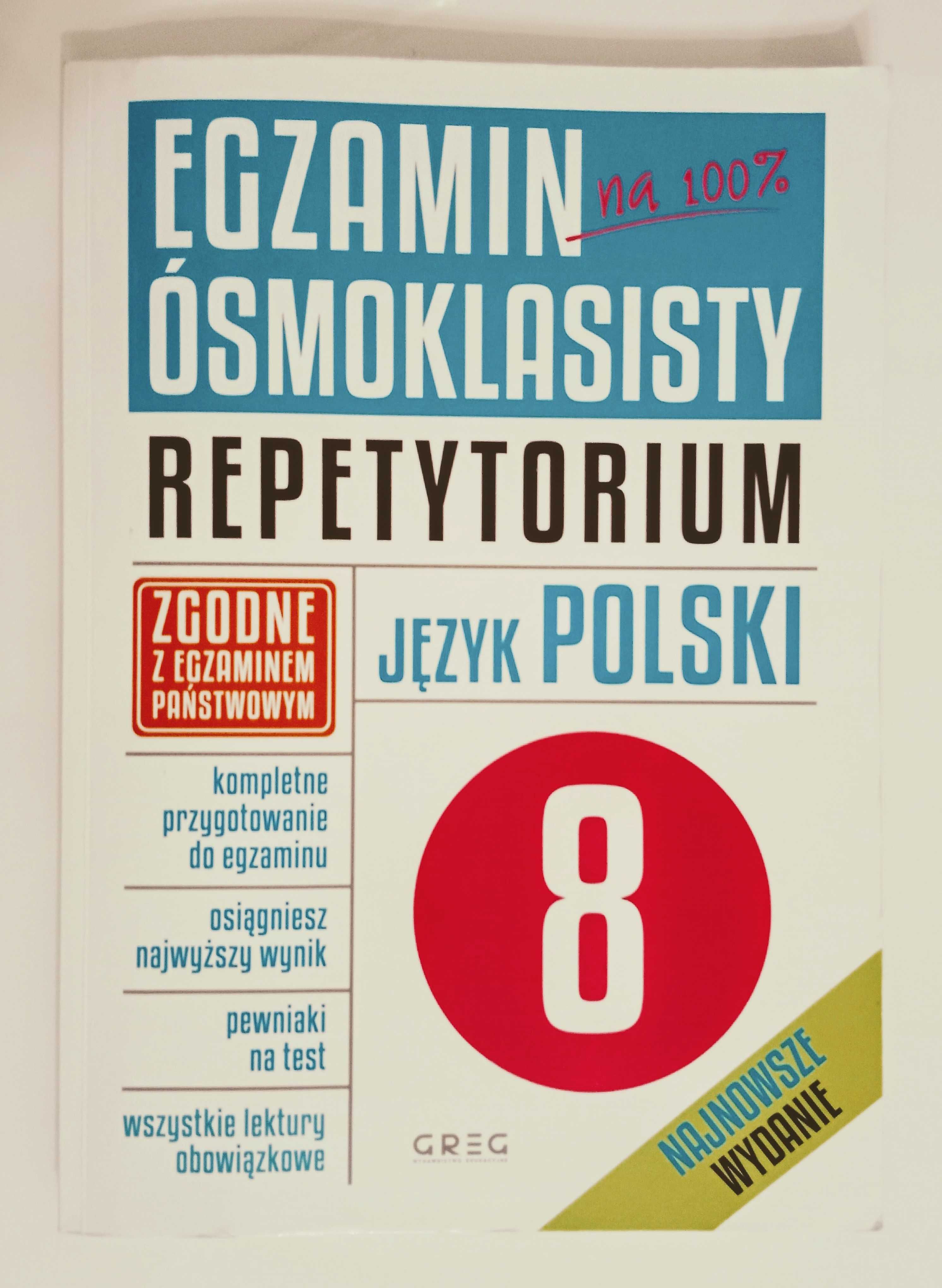 Repetytorium ósmoklasisty- Język Polski