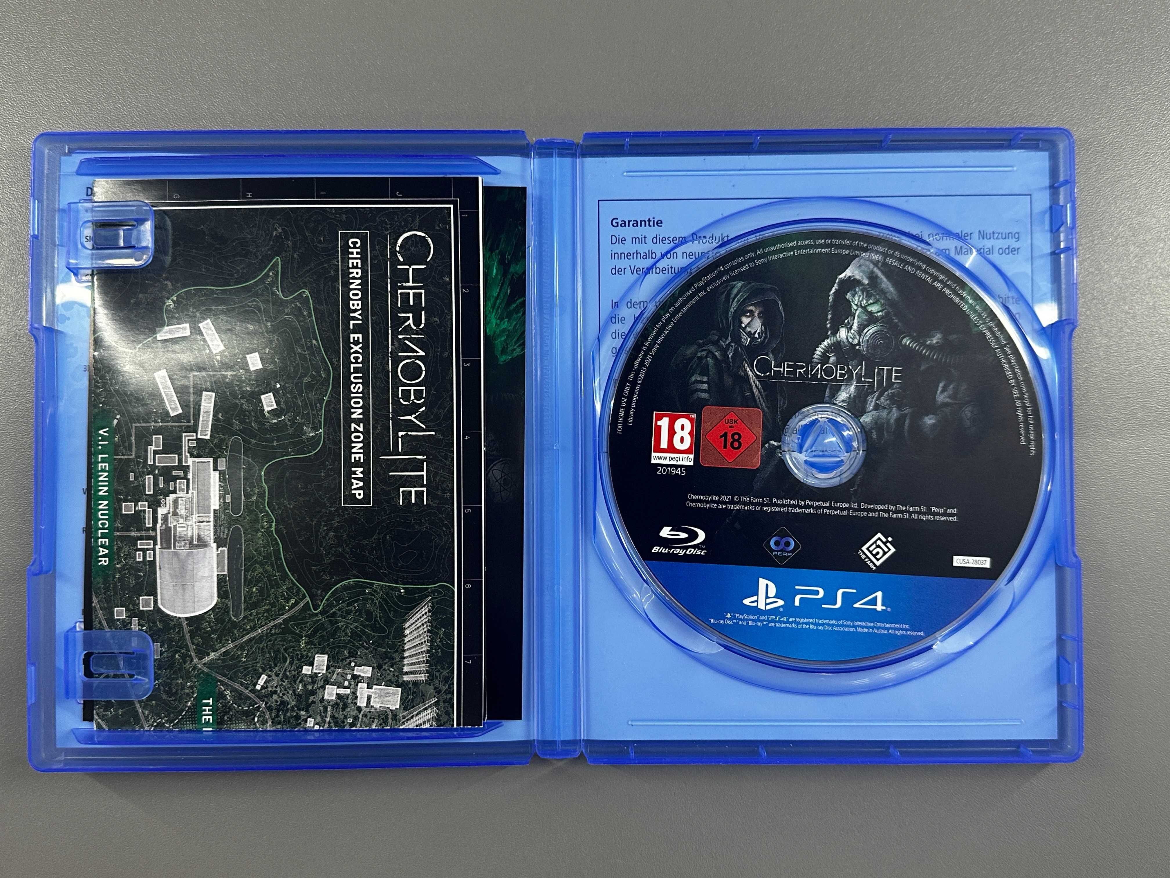 Ігровий диск для PS4, Playstation 4 ChernobyLite