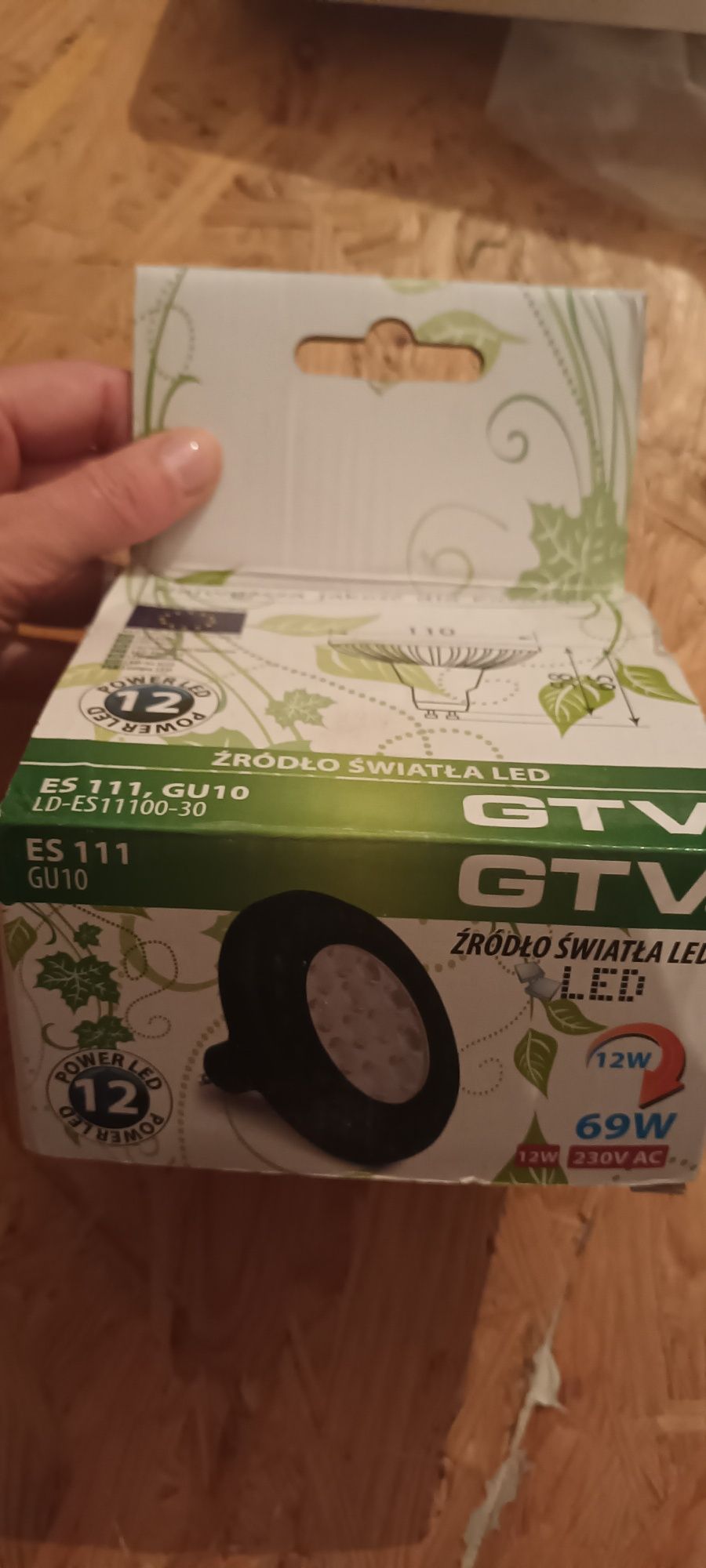 Żarówka Led GTV ES 111, GU10 nowa