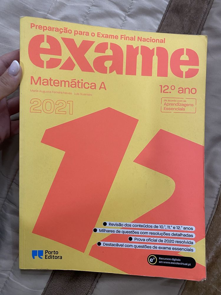 Livro de preparação de exame Matemática A
