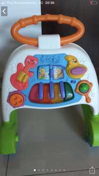 Zabawki fisher price zestaw chodzik i piesek