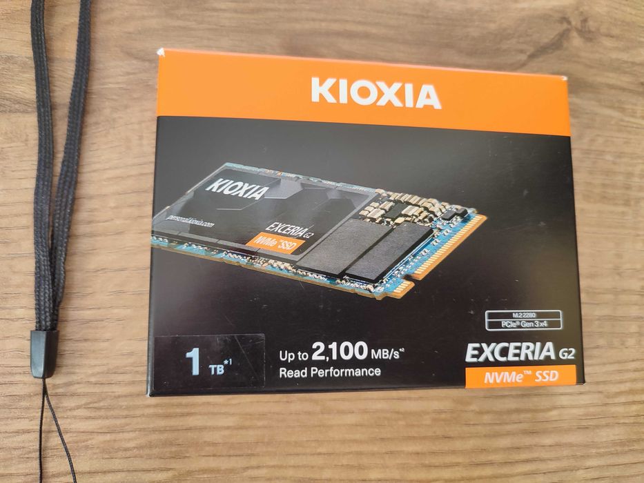 SSD 1TB Kioxia Exceria G2. NVMe PCIe. + pendrive Kingston 64GB USB 3.2