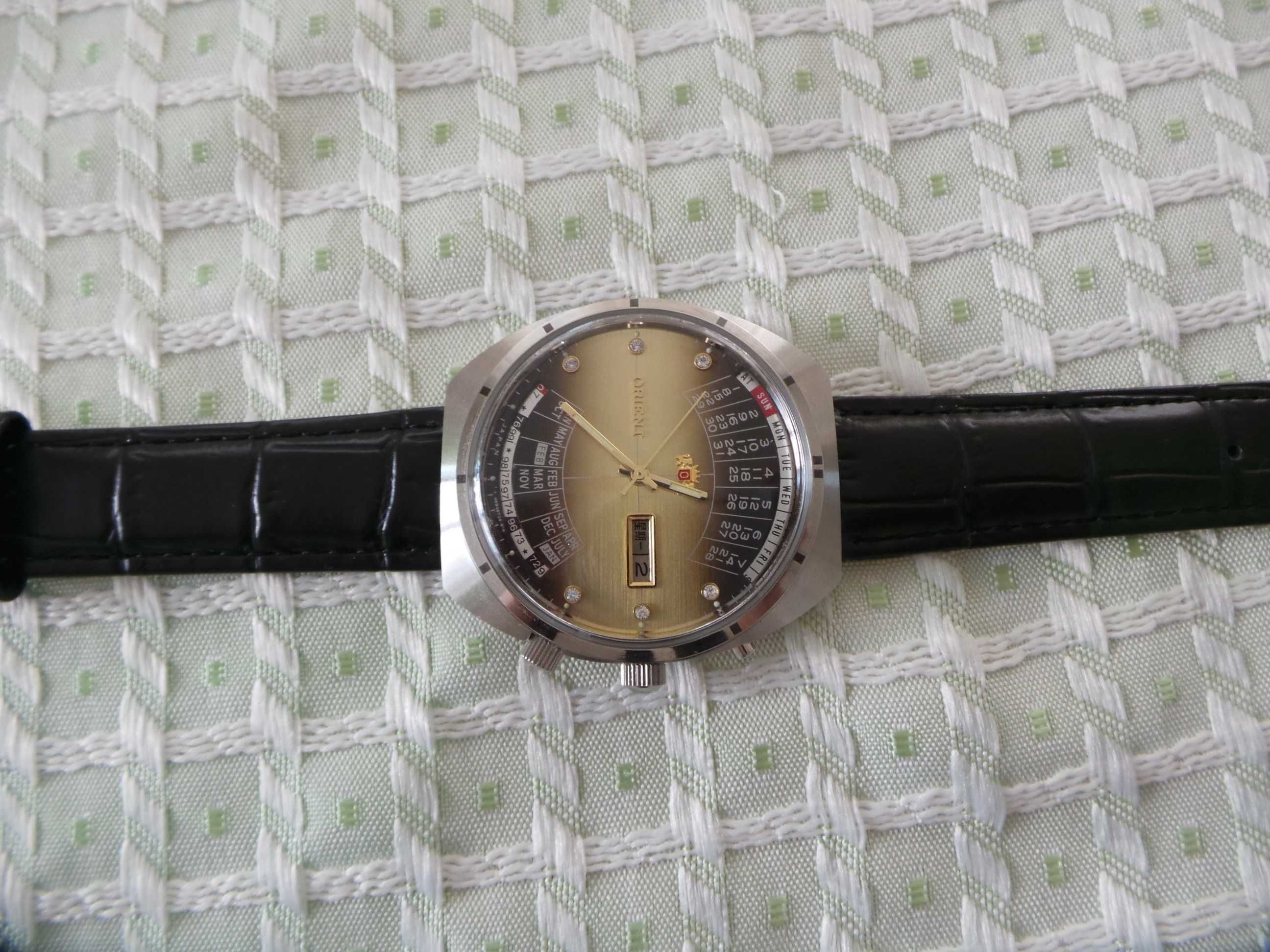 Zegarek orient automat cesarski patelnia